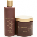 Red Flower Mint Tea & Coffee Stone Scrub Set, $70 ($94 value)