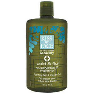 Cold and Flu Remedies: Kiss My Face Shower Gel