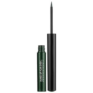 Makeup Forever Aqua Liner in 3 iridescent Emerald Green