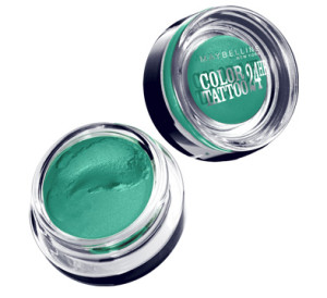 Maybelline Eye Studio Color Tattoo 24HR Cream Gel Shadow in Edgy Emerald.