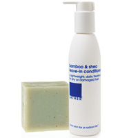 Lather Bamboo Leave in Conditioner and soap