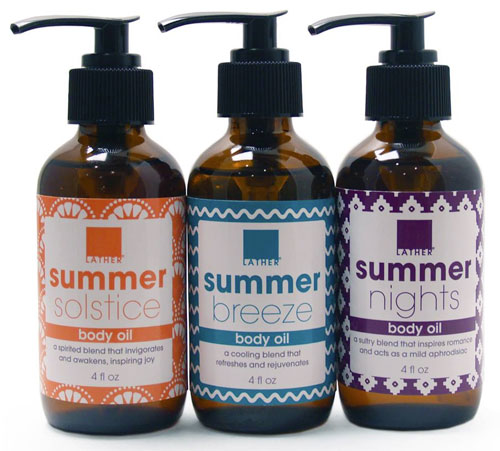 Lather Body Oils