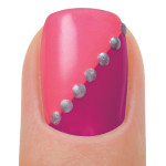 Nail Art Dots & Diagonals