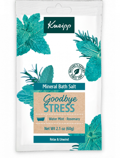 kneipp goodbye stress mineral bath salt